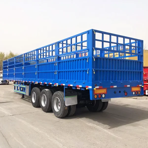 4 Axle 60T Fence Transport Trailer