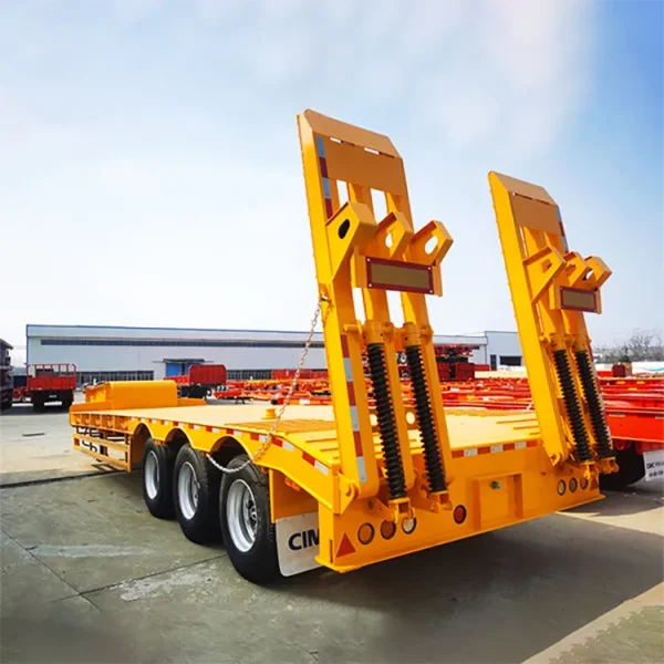 3 Line 6 Axle Detachable Gooseneck Low Bed Trailer